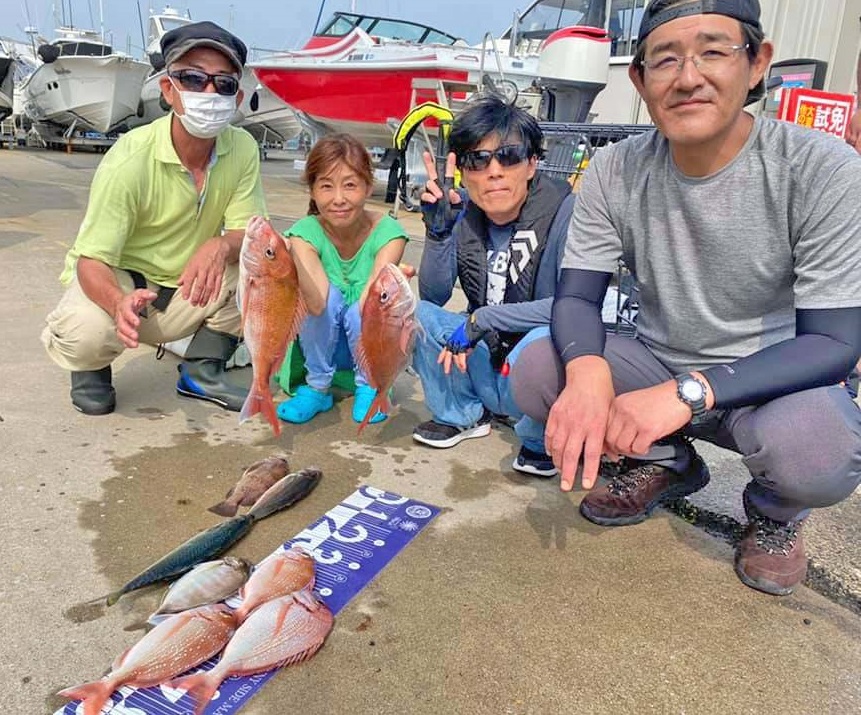 ✿マダイ・アジ・カイワリ・サバ・メバル✿