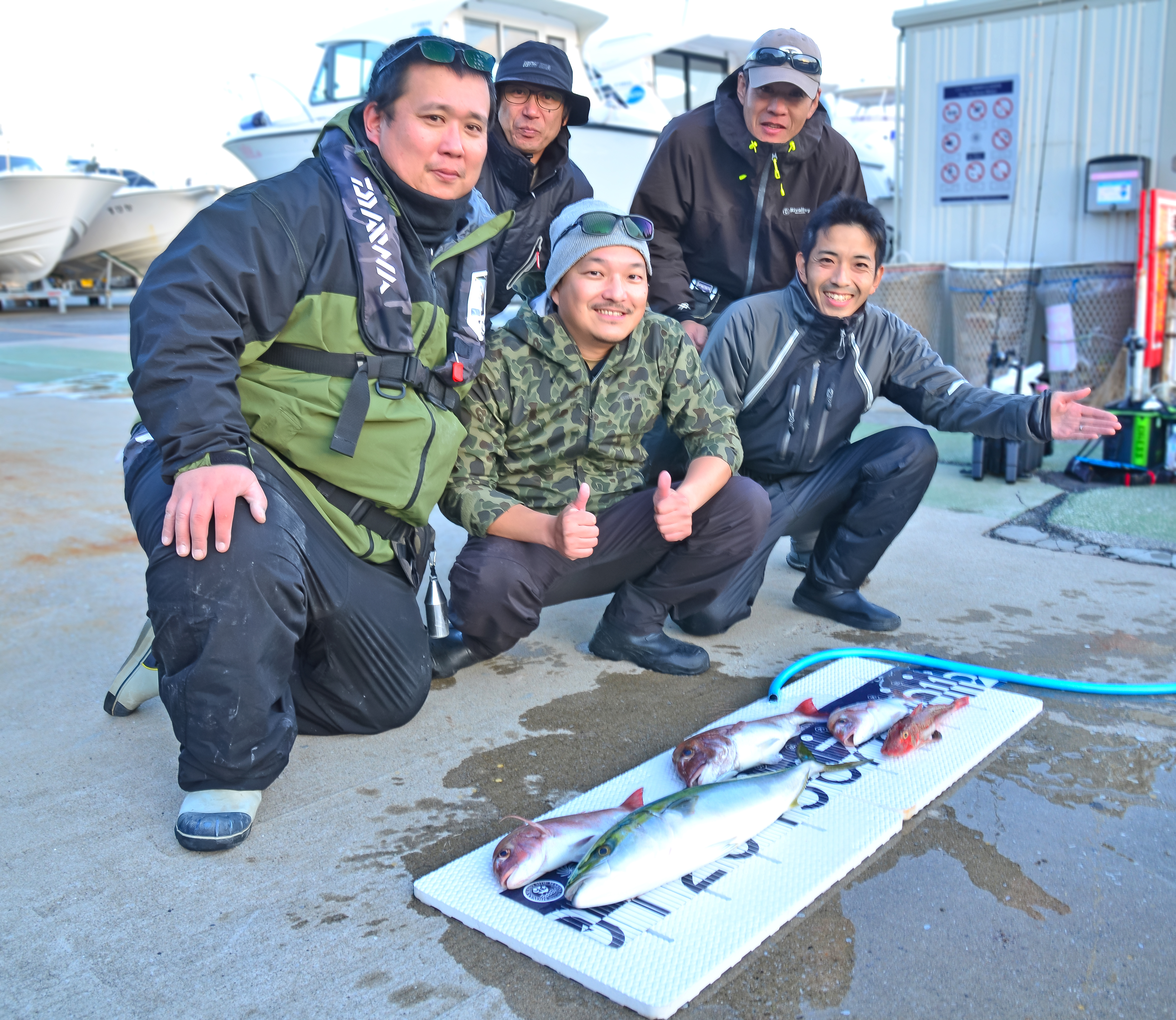 ✿ワラサ・マダイ・ホウボウ・チダイ✿