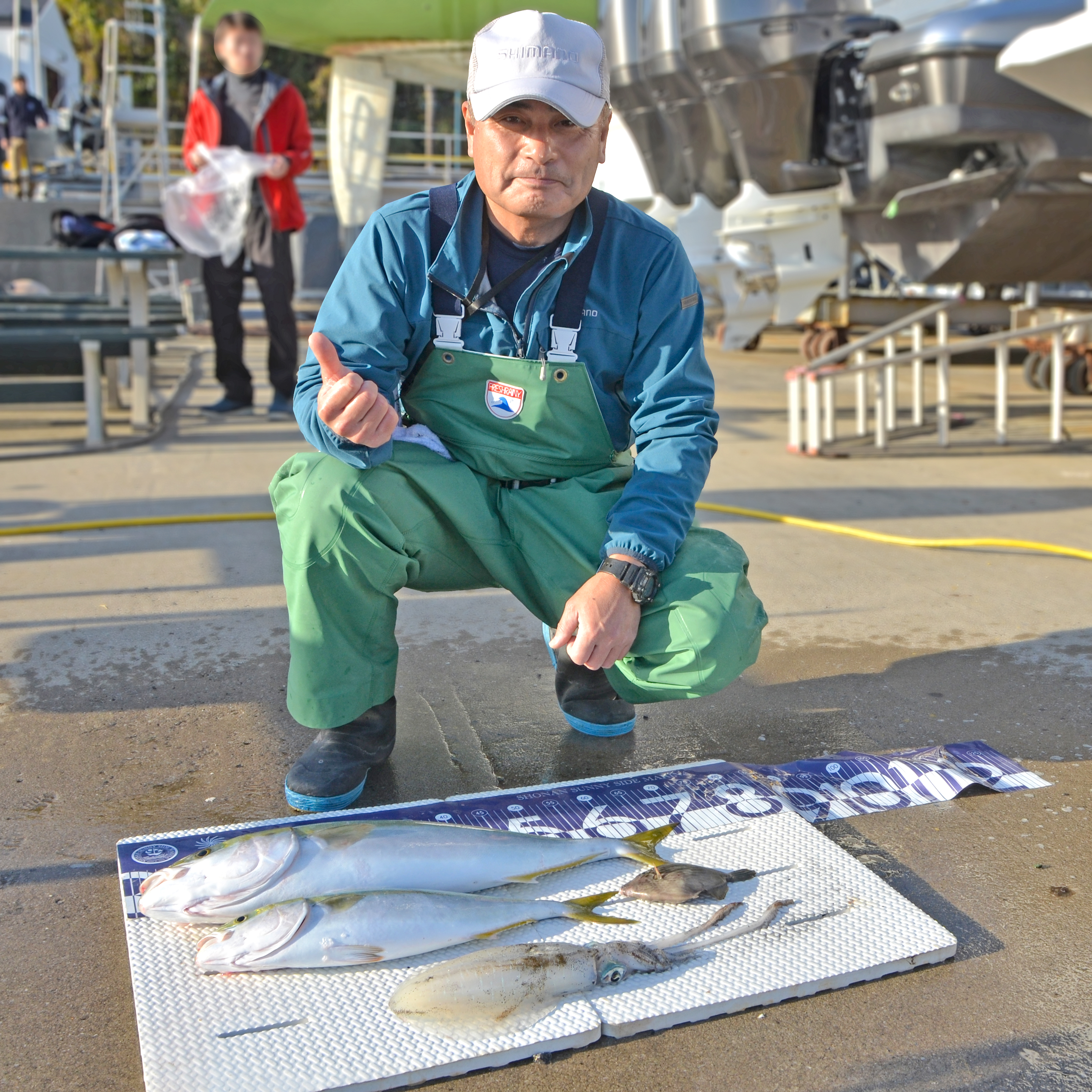 ✿ワラサ・カワハギ・アオリイカ✿