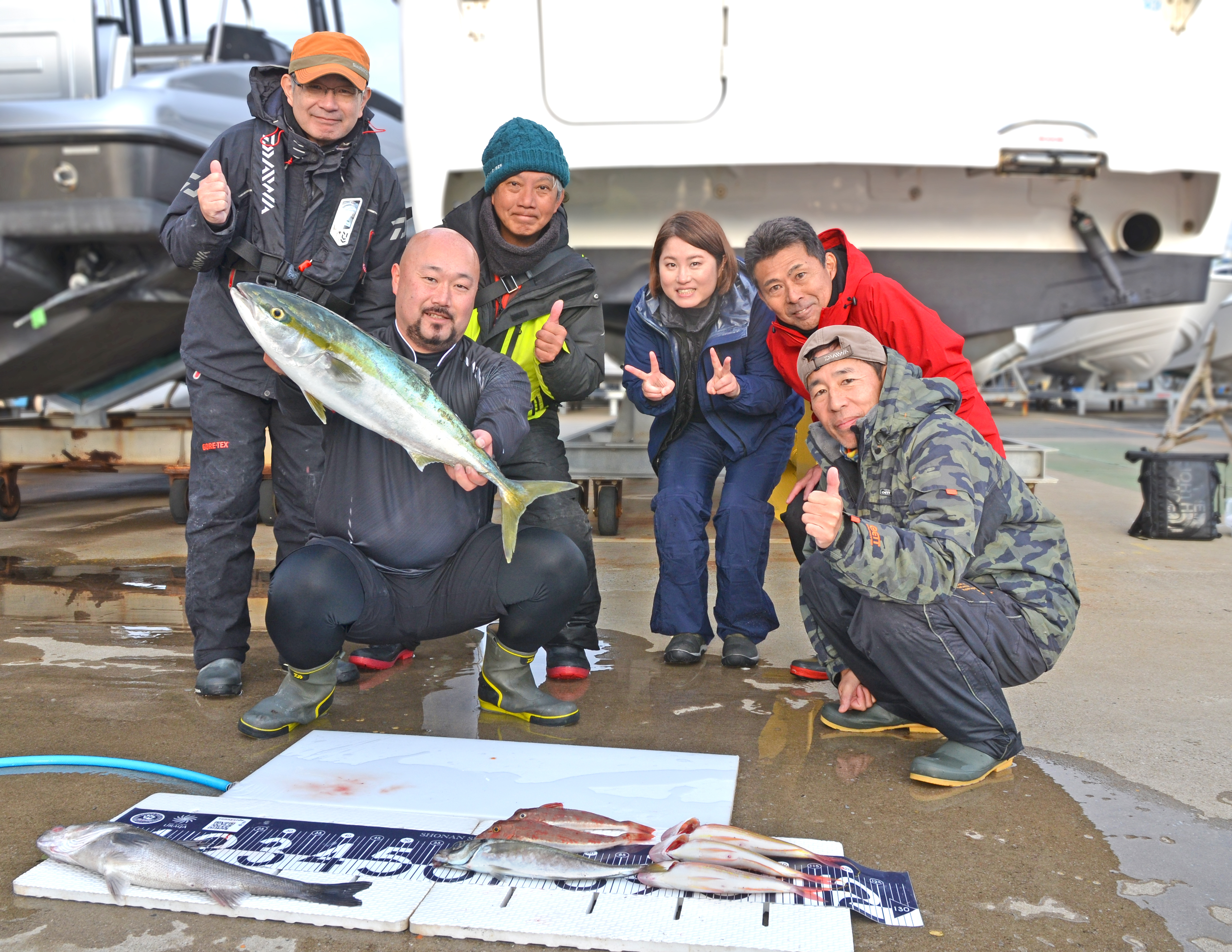 ✿ワラサ・シーバス・ホウボウ・アジ・イトヨリダイ✿
