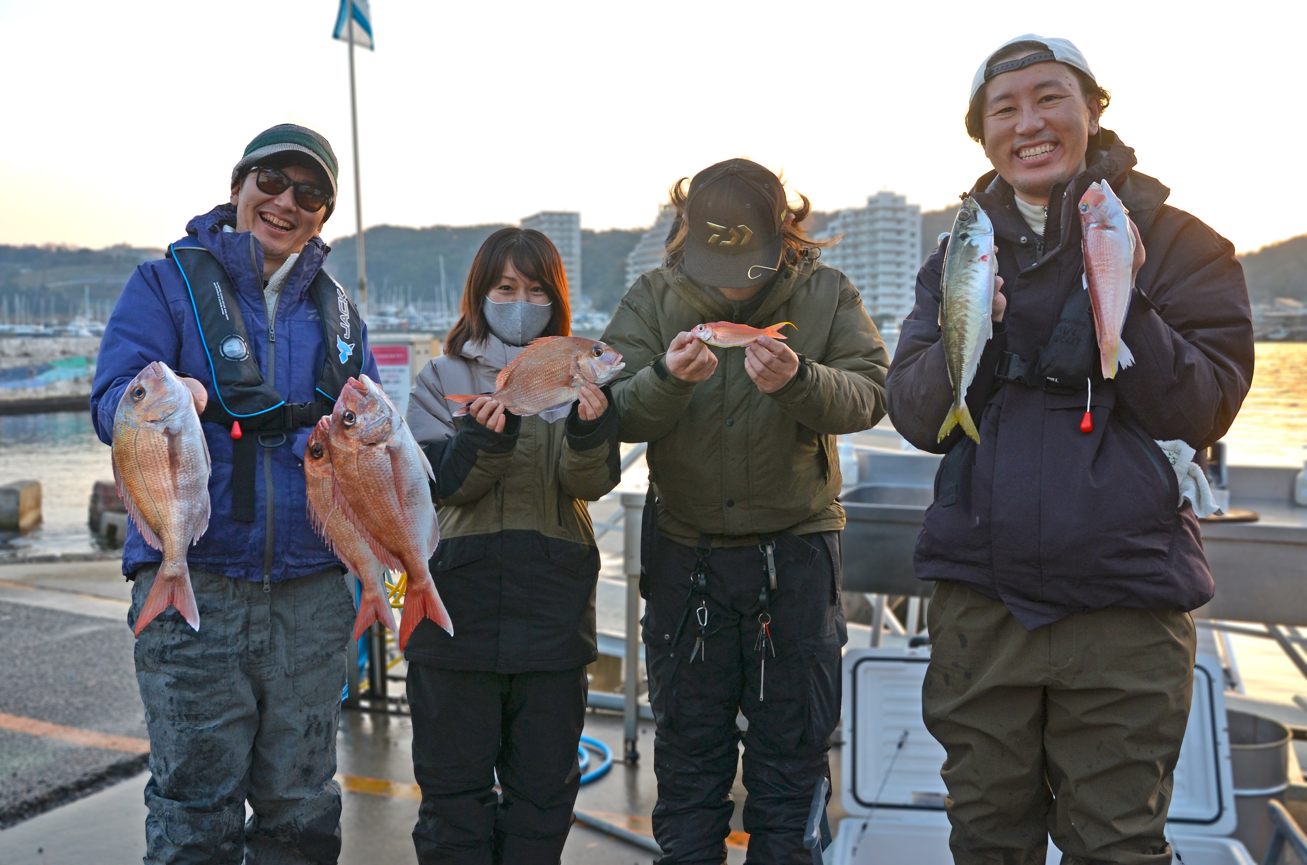 ✿マダイ・アマダイ・チダイ・ホウボウ・ソコイトヨリ・イトヨリダイ・アジ✿