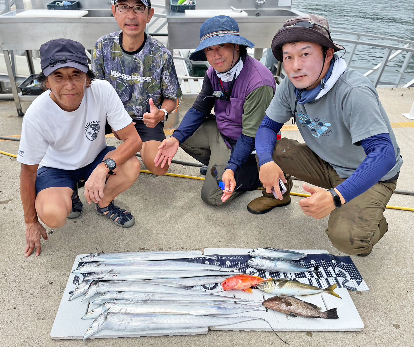 ✿タチウオ・アヤメカサゴ・ソウダガツオ・アジ・オオモンハタ✿