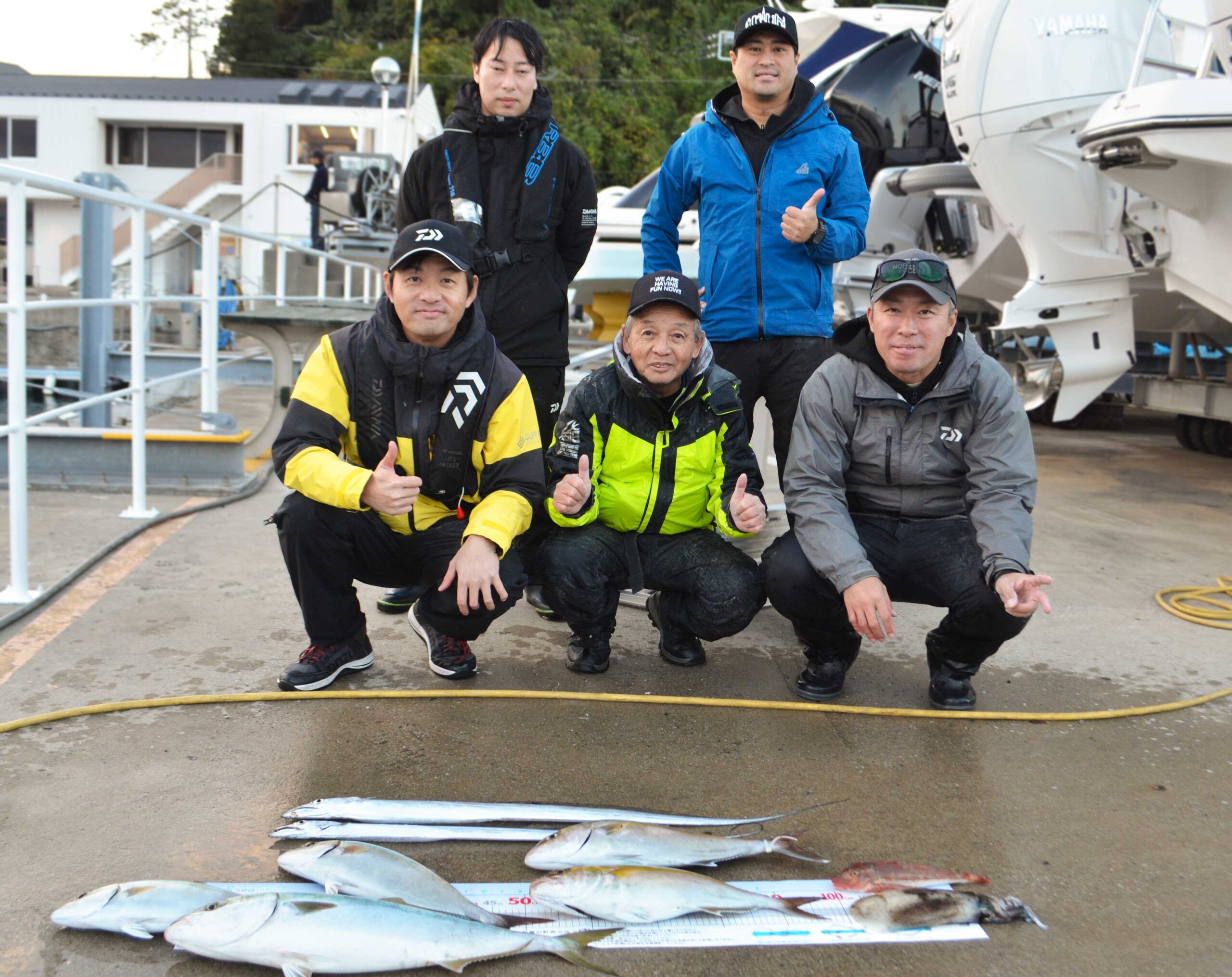 ✿タチウオ・ショゴ・ワラサ・ホウボウ・アオリイカ✿