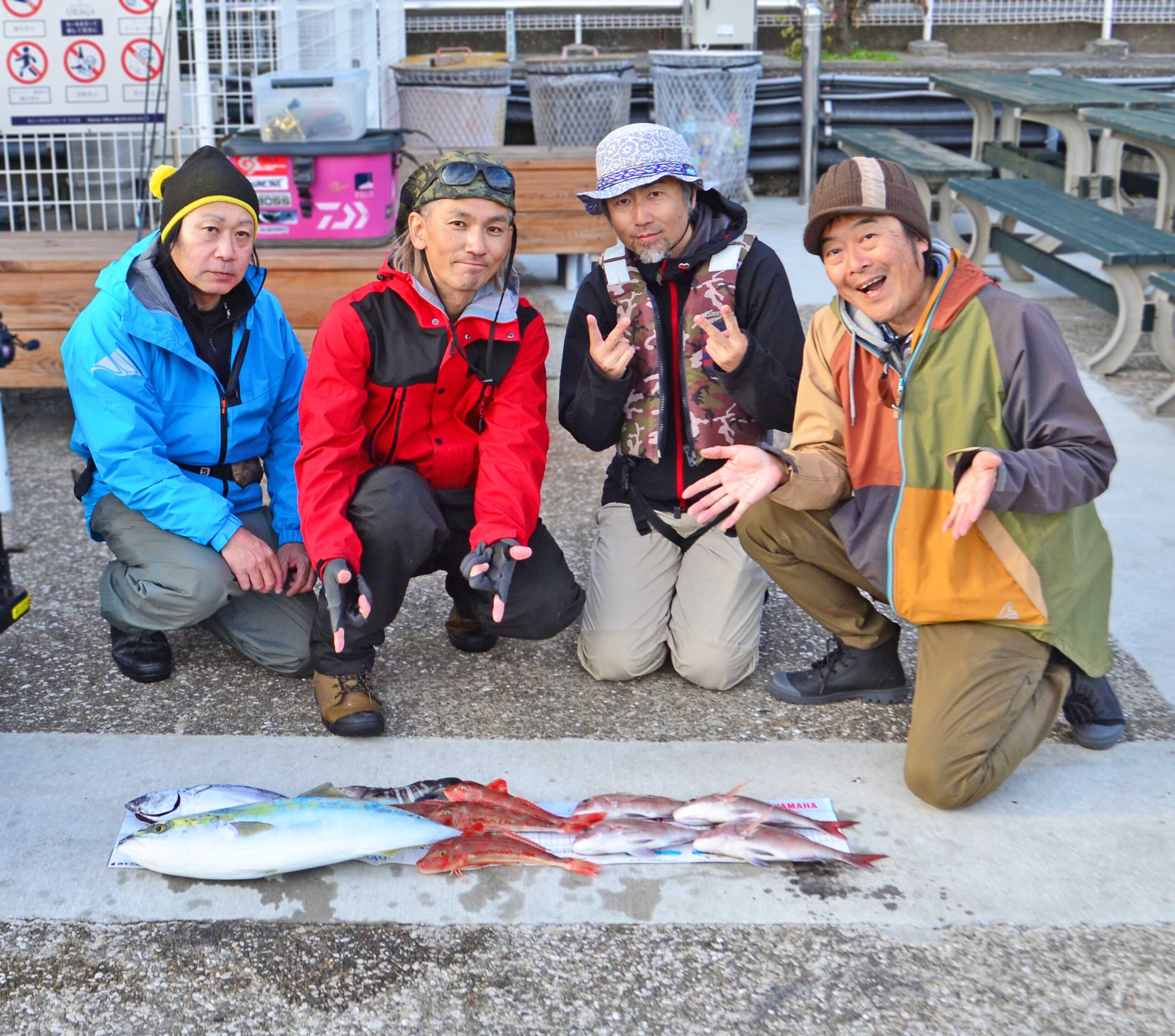 ✿ワラサ・ソウダガツオ・マハタ・マダイ・ホウボウ✿