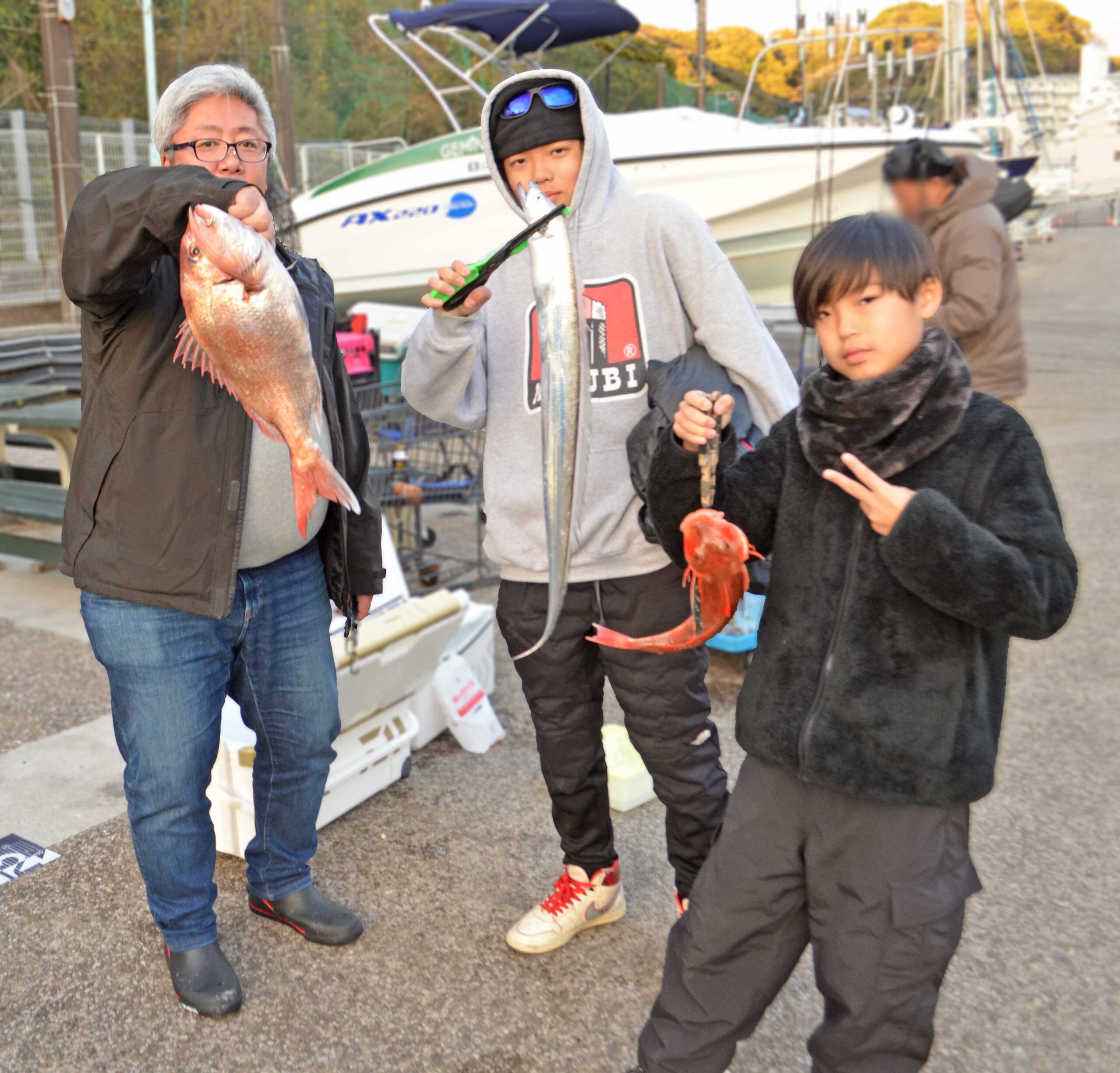 ✿タチウオ・マダイ・ホウボウ✿