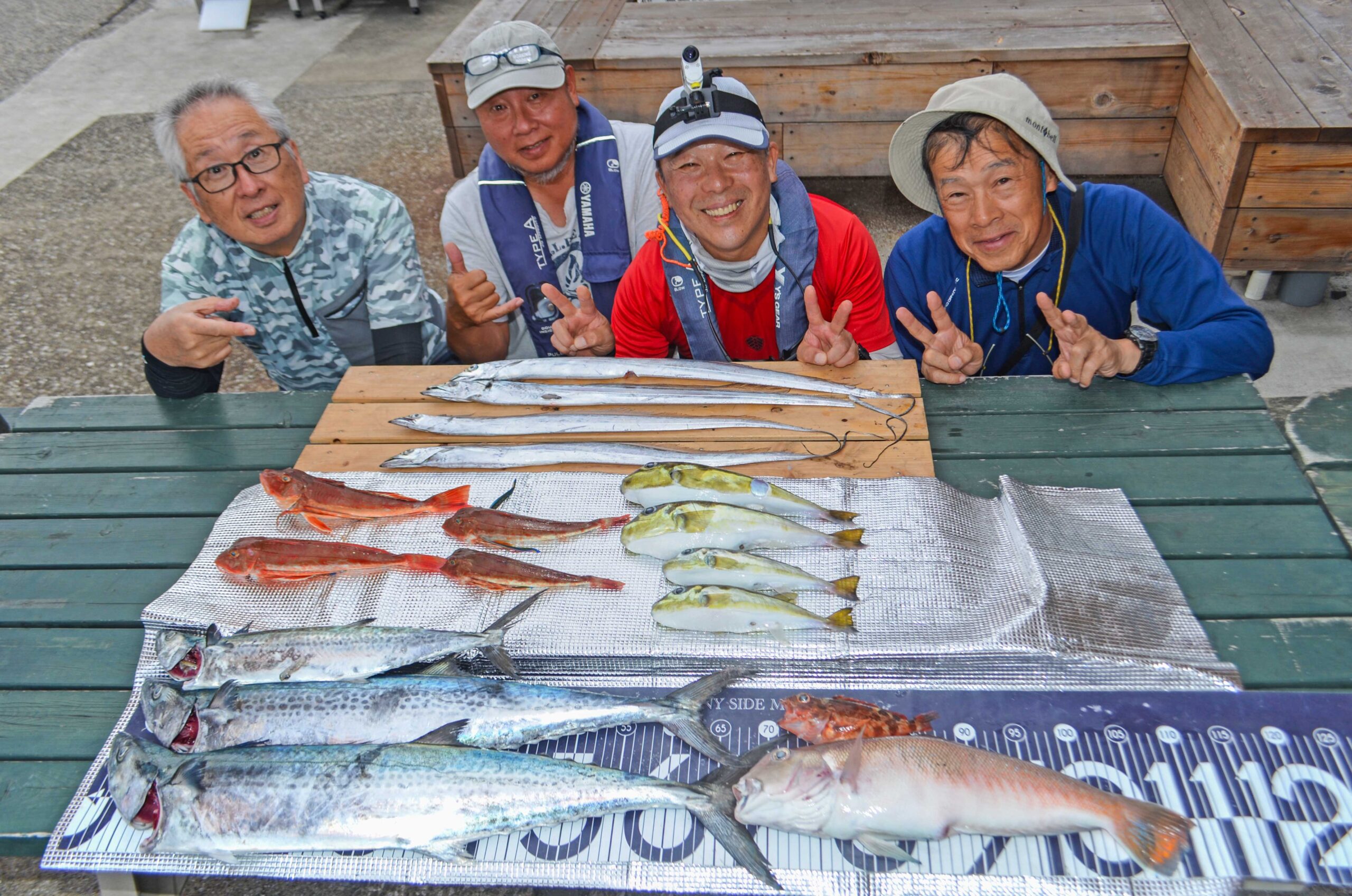 ✿サワラ・シロアマダイ・タチウオ・ホウボウ・サバフグ・カサゴ✿