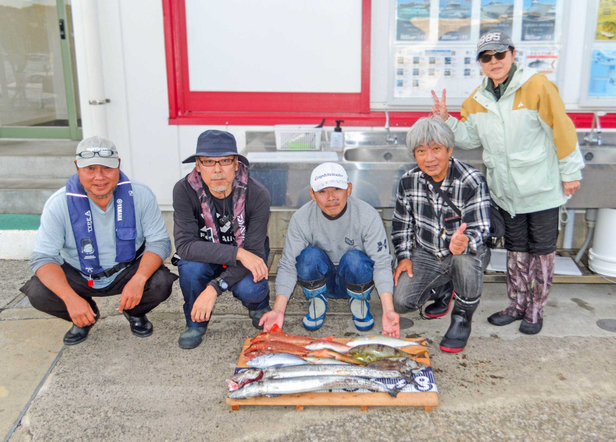 ✿サワラ・ホウボウ・ヒラソウダ・マダイ・キジハタ・ショゴ・イサキ・モンゴウイカ✿