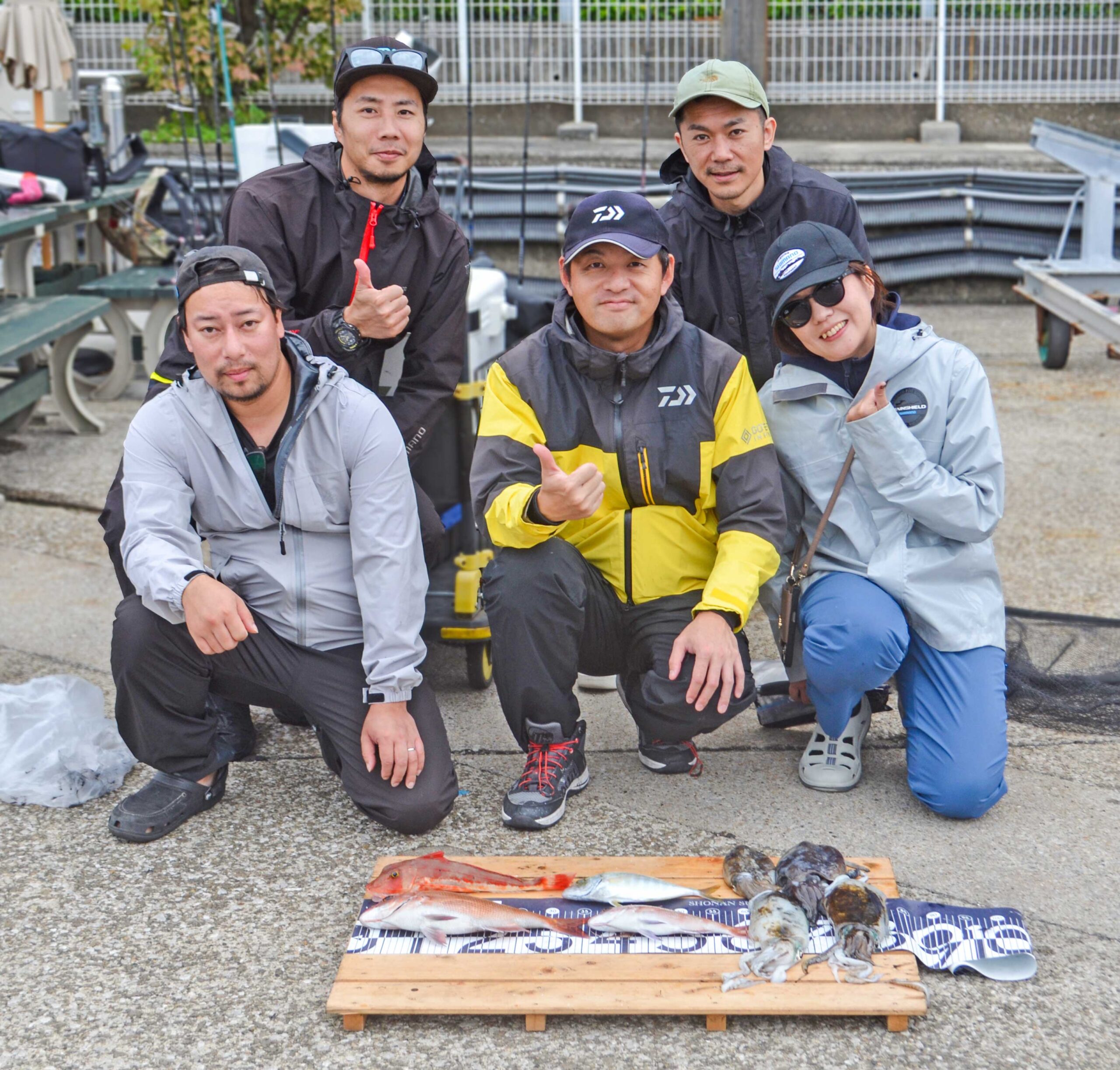 ✿マダイ・ホウボウ・カイワリ・アオリイカ・コウイカ✿