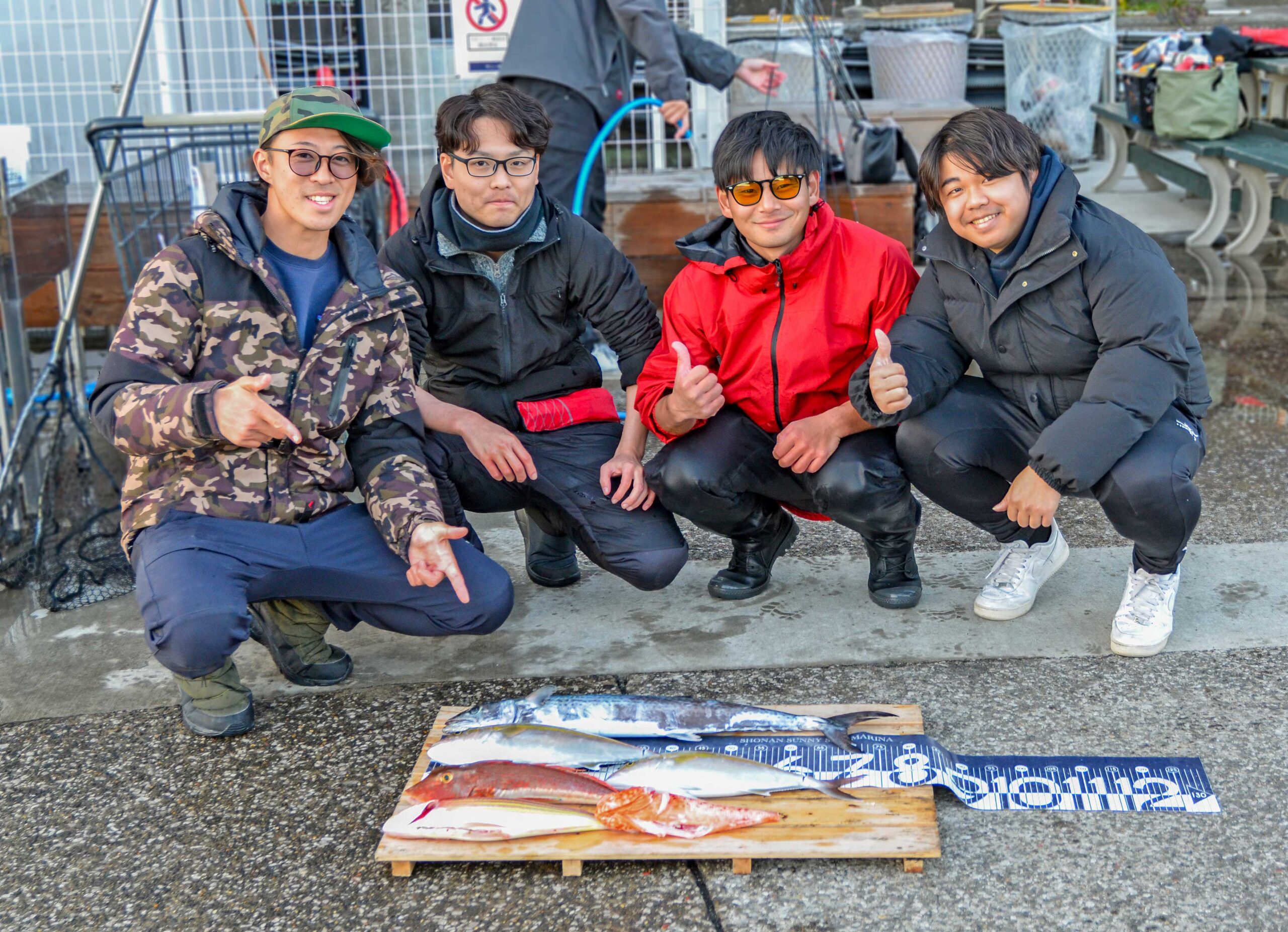 ✿サワラ・ショゴ(カンパチ)・ホウボウ・イトヨリダイ・オニカサゴ✿