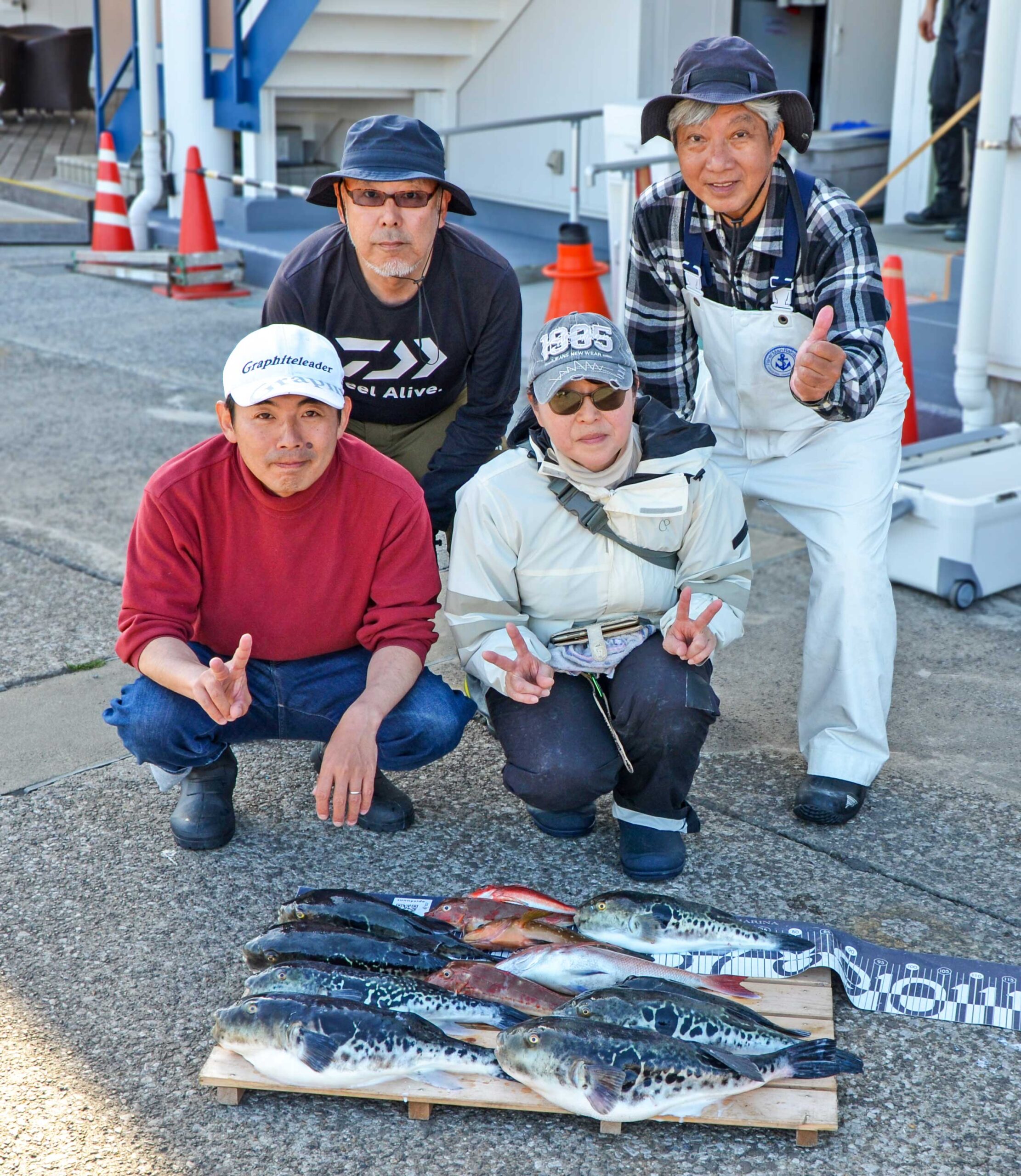 ✿トラフグ・マダイ・ホウボウ・カナガシラ・キジハタ✿